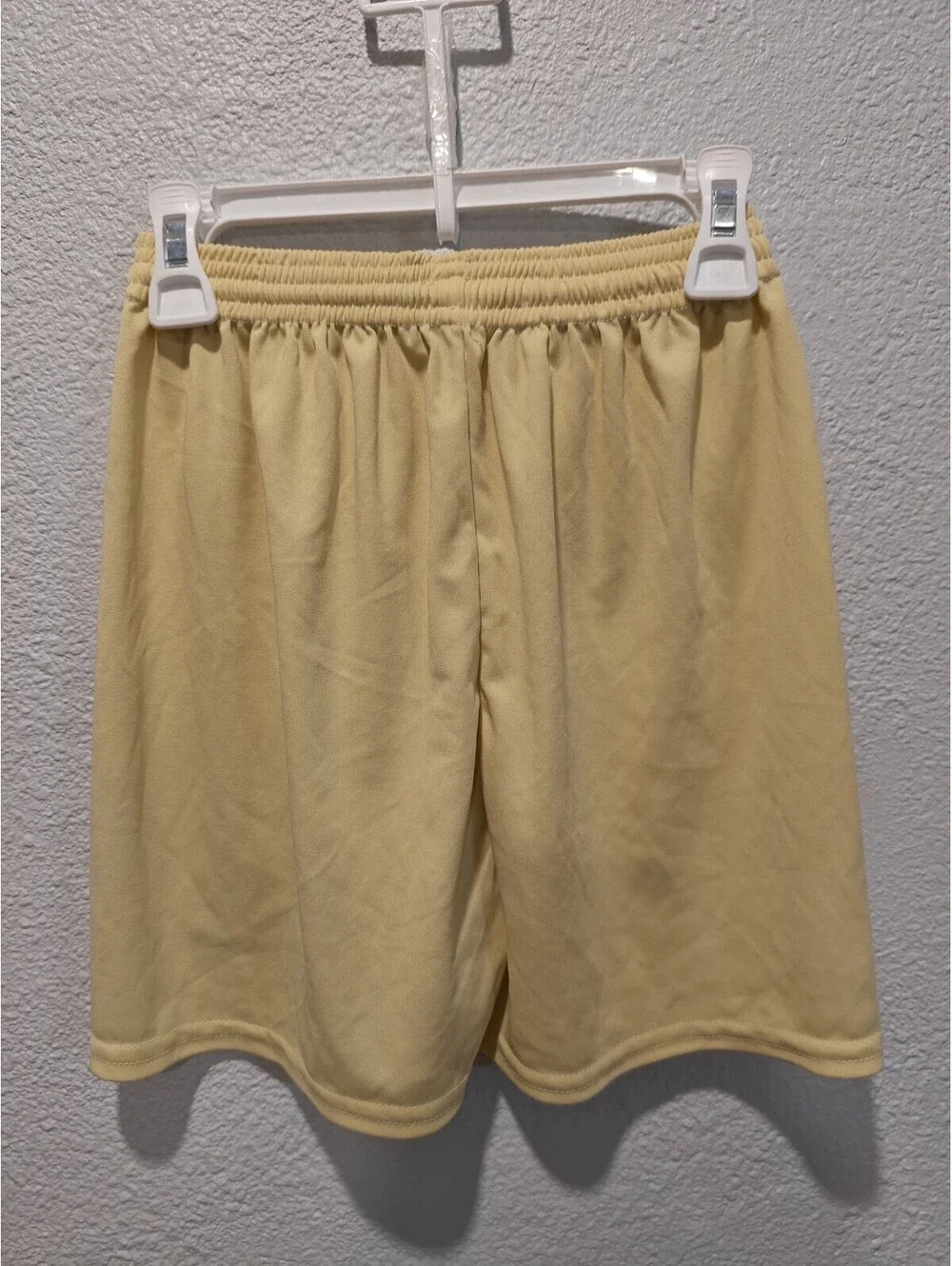 American Football Club Yellow Athletic Shorts Size 10